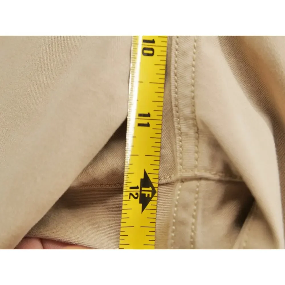 NWT UNTUCKit 5-Pocket Chino Pants Mens 35x32 Straight Fit Khaki Tan Stretch